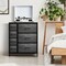 Sorbus Dresser with Drawers - Furniture Storage Tower Unit for Bedroom, Hallway, Closet, Office Organization - Steel Frame, Wood Top, Easy Pull Fabric Bins